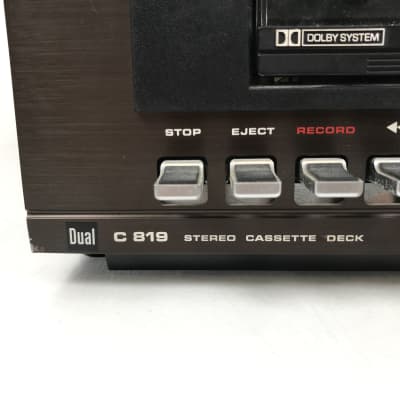 Dual C 819 Stereo Cassette Deck image 3