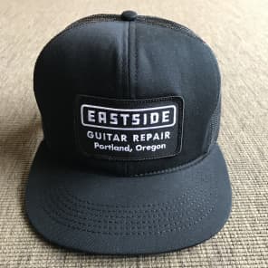Eastside Guitar Repair Aaron Draplin designed Action Cap 2017 Black image 1