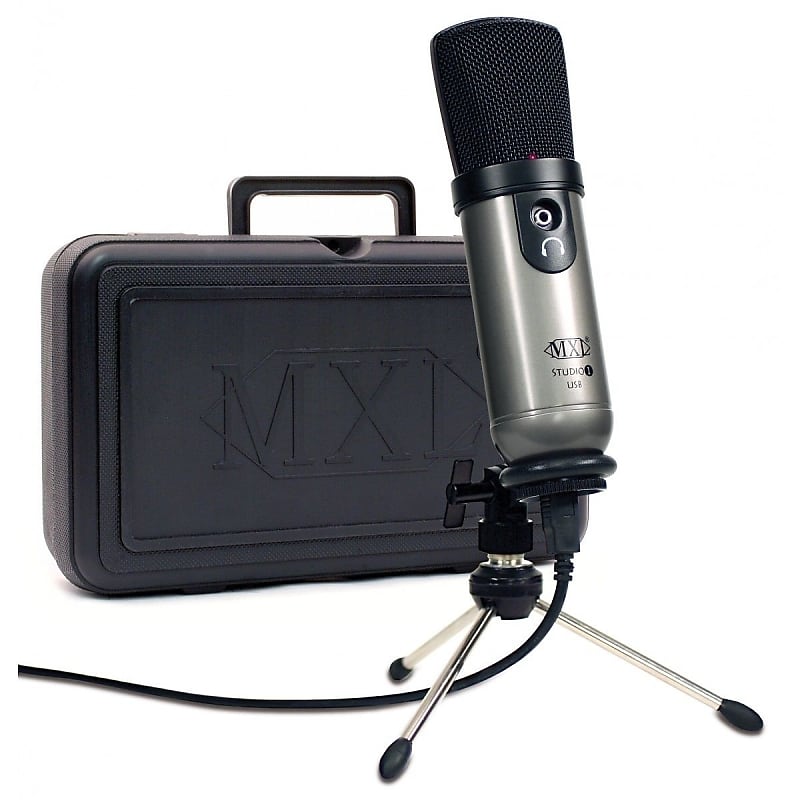MXL Studio 1 Red Dot USB Recording Kit w/ Condenser Mic image 1