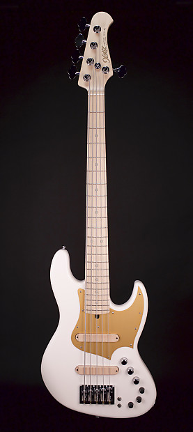 Xotic XJ-1T Jazz-Style 5-String Bass Guitar Candy Apple Red