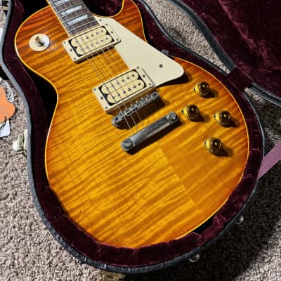 Gibson Custom Shop Historic Collection '58 Les Paul Standard Flame Top 1997  - 2002 | Reverb