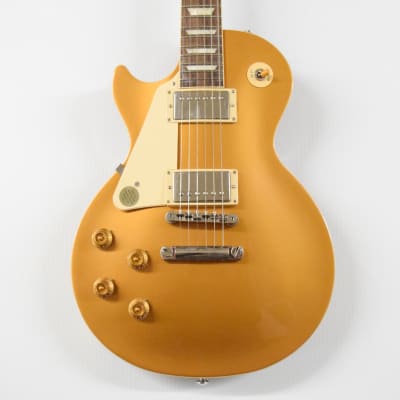 Gibson Les Paul Standard '50s Left-handed Electric Guitar 2022 Gold Top image 1