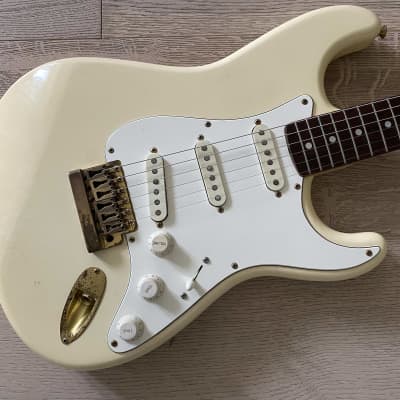 Greco Guitar Device SPF-40 1987 Vintage White With Spirit Energy Maple Neck  HSS Made in Japan MI | Reverb