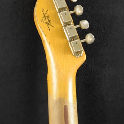 Mint Fender Time Machine '52 Telecaster Heavy Relic Aged Nocaster Blonde image 7