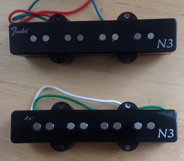 SALE Fender N3 Jazz Bass Pickups 2015 American Deluxe excellent upgrade Reverb