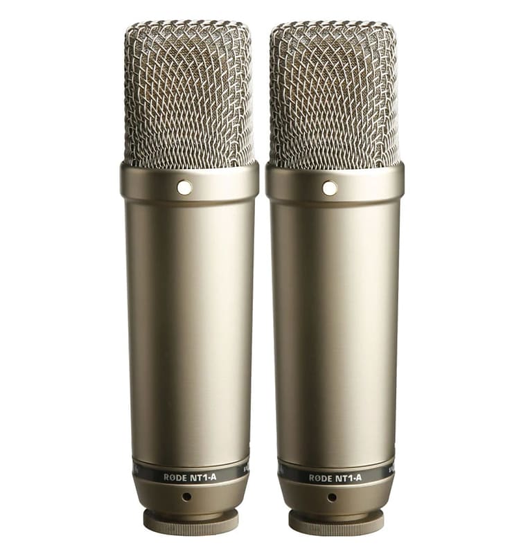 Rode NT1-A-MP Matched Pair of Large-diaphragm Condenser Microphones -New -Free Ship! -Dealer! image 1