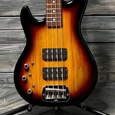 G&L Left Handed L-2000 Tribute 4 String Electric Bass- 3-Tone Sunburst for sale
