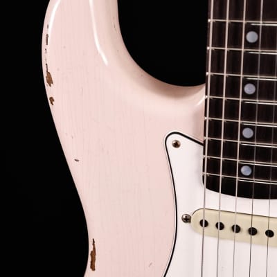 Fender Custom Shop LTD '64 Stratocaster Relic, Super Faded Aged Shell Pink 7lbs 11.2oz image 12