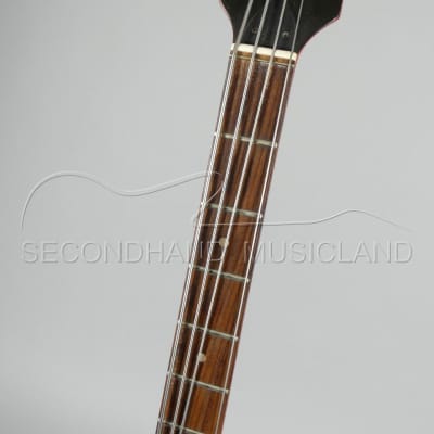 Framus Framus BL 8 Bass ca 1973 in Rot Metallic mit Fender Gigbag. 1973 - red image 5