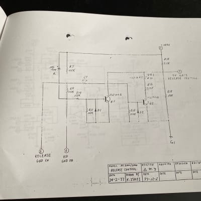 Korg  PS3100 Wiring diagram image 3