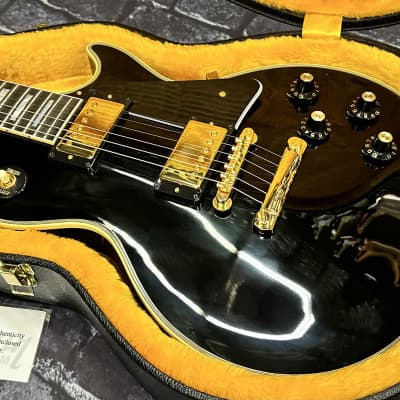 Gibson Custom Shop 1968 Les Paul Custom Ebony New Unplayed Auth Dlr 9lb 9oz #038 image 5