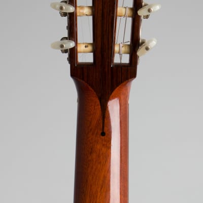 Del Pilar  Classical Guitar (1971), ser. #516, original black alligator grain hard shell case. image 6