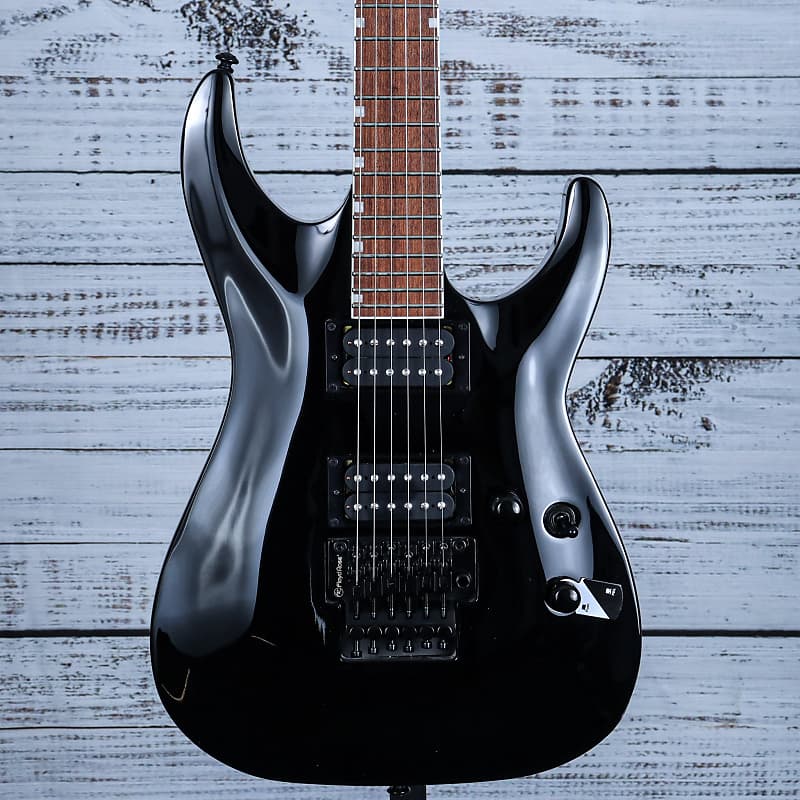 ESP LTD MH-200 Electric Guitar | Black image 1