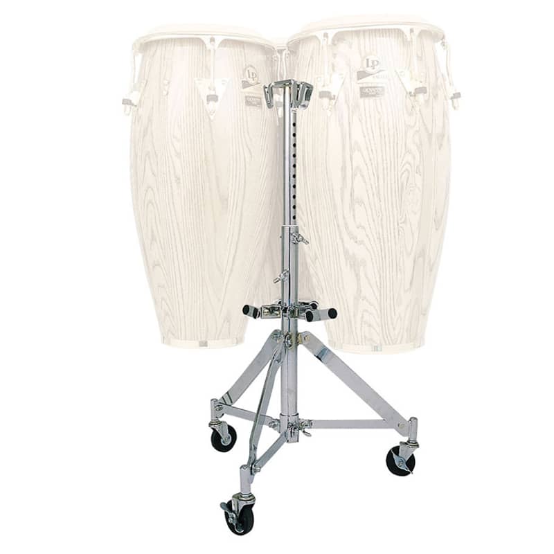 Photos - Percussion Latin Percussion   LP Triple Conga Stand w/ Casters new  2024