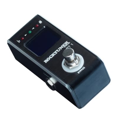 Rockboard PT 1 Compact Chromatic Tuner For Electric Instruments, Black image 4