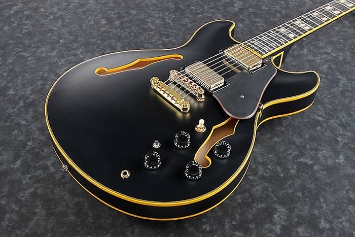 Ibanez JSM20 John Scofield Signature Electric Guitar Black