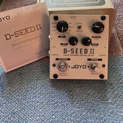 Reverb.com listing, price, conditions, and images for joyo-d-seed-ii-stereo-delay-pedal