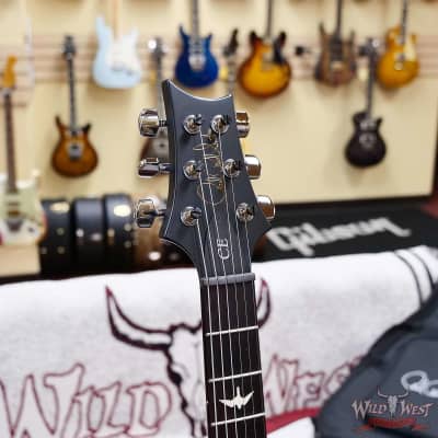 Paul Reed Smith PRS Wild West Guitars Special Run CE 24 Painted Black Neck 57/08 Covered Pickups Faded Grey Black Cherry Burst 7.60 LBS image 7