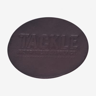 Tackle - SLBDBPBL - Small Leather Bass Drum Beater Patch - Black