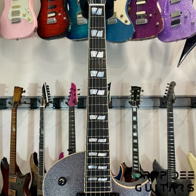 ESP USA Eclipse Electric Guitar w/ Case-Black Sparkle image 10