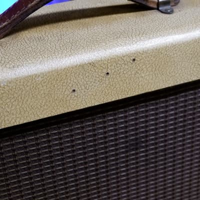 Gibson  GA-5 5-Watt Guitar Tube Amplifier Late 1950's to Early 1960's - Vintage White image 3