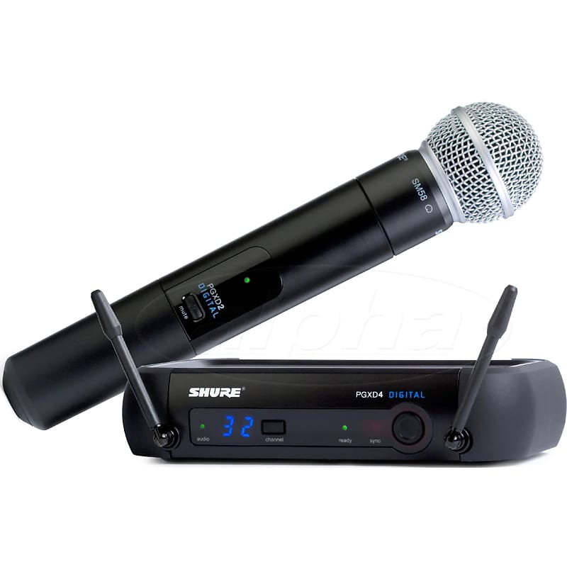 Wireless Vocal Microphone for Shure sm58 Wireless 4 Channel Handheld  Diversity