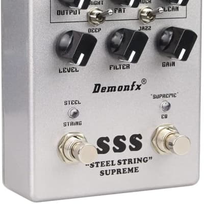 Demonfx SSS Steel String/ Slight Ripped Box | Reverb