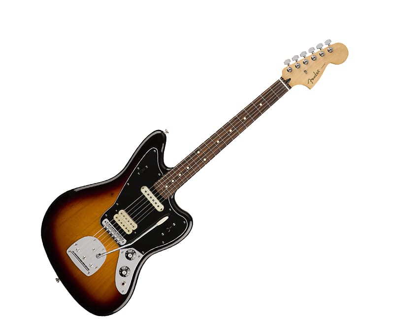 Used Fender Player Jaguar - 3-Color Sunburst w/ Pau Ferro FB image 1