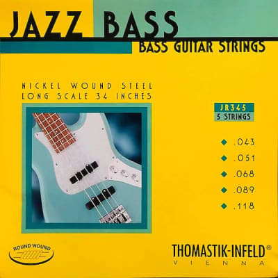 Thomastik-Infeld JR345 Jazz Rounds, 5-String image 1