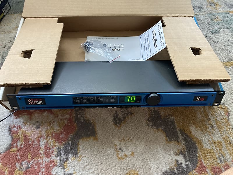 DigiTech Studio S-100 Multi Effects Processor Rack NM in Box | Reverb