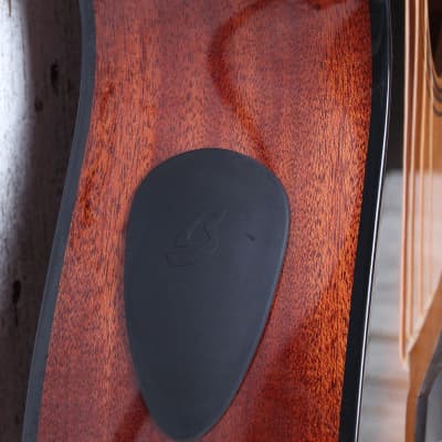 Breedlove Solo Pro Concerto Edgeburst Bass Acoustic Electric Bass Guitar w Case image 7