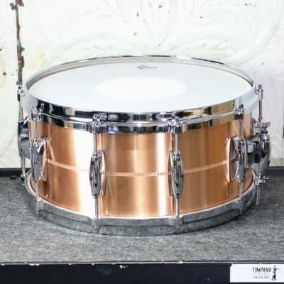 Gretsch USA CUSTOM Snare Drum Copper 2mm 14X6.5in image 3