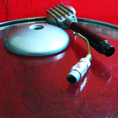 Vintage RARE 1940's Electro-Voice Model 75 carbon Microphone w period Astatic E6G desk stand image 11