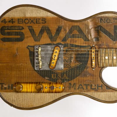 Walla Walla Guitar Company 44 Match Box – #230930 Maverick Vintage Wood for sale