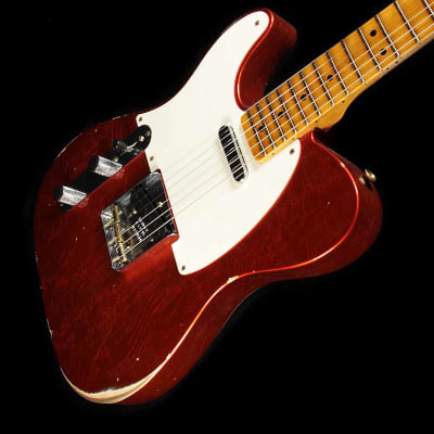 Fender Custom Shop 51 LTD Relic Tele Candy Tangerine lefty lefthanded LH image 6
