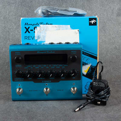 IK Multimedia AmpliTube X-SPACE Reverb Effects Pedal Blue - Music Head Store
