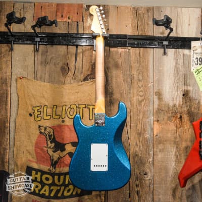 Fender Custom Shop Limited Edition 1965 Stratocaster Journeyman Relic Blue Sparkle image 4