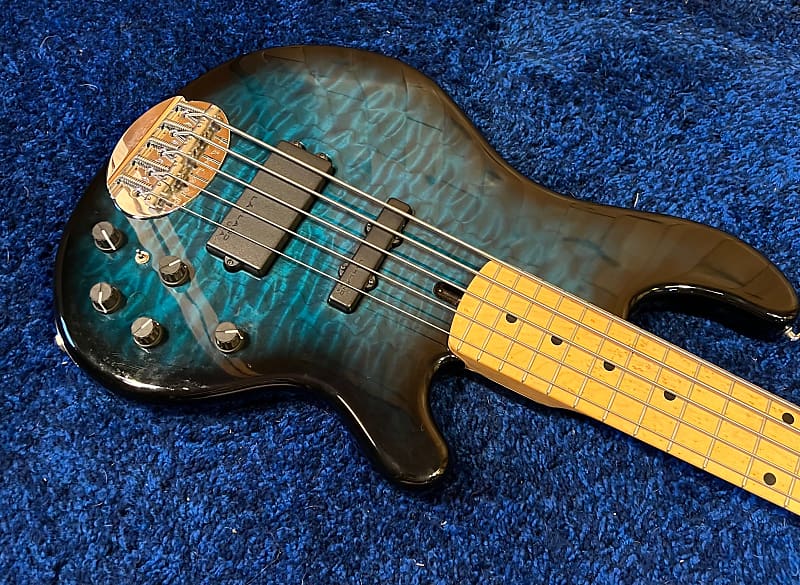 Lakland SL55-94 Deluxe Maple FB / Teal Green Sunburst（新品