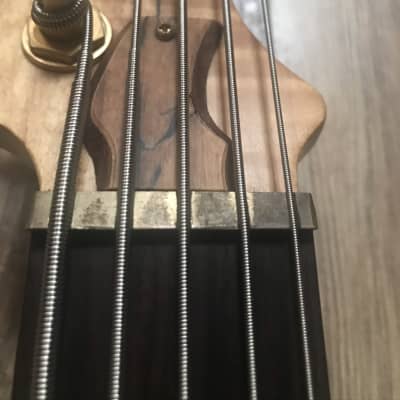 Parker #08011874 CE 5 String Bass Guitar Spalted Maple image 3
