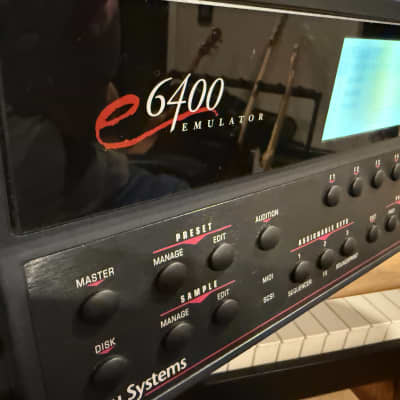 E-MU Systems E6400 Emulator Rackmount 64-Voice Sampler Workstation 1996 - Black #2
