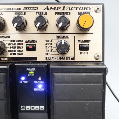 Boss Not Work GP-20 Guitar Amp Processor Amp Factory Guitar Effect 