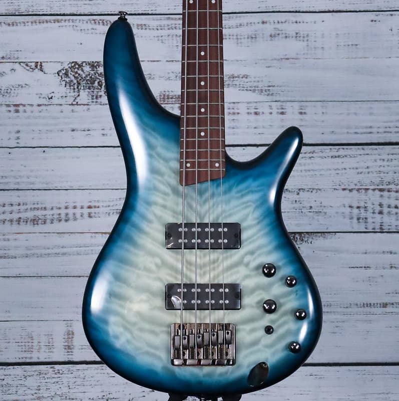 ベース Ibanez SR400EQM Ibanez SR400EQM SR Standard Series Electric Bass SR400EQMDEB B&H