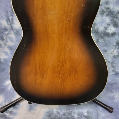 Vintage 1969 Fender by Harmony F1000 Stella Pro Setup New Strings Gigbag image 9