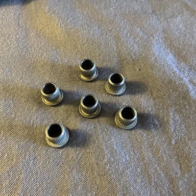 Gibson Vintage 1960’s Kluson Deluxe Nickel Tuner Ferrules Les Paul SG ES 1965 1966 1967 1968 1969 image 4