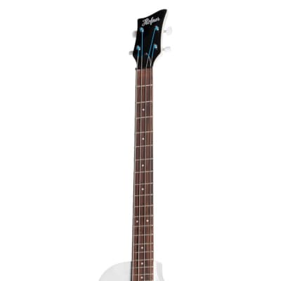 Hofner Pro Edition Club Bass Guitar - Pearl White image 6