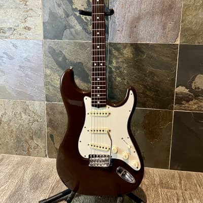 Superb Gorgeous Rare Fender "Dan Smith" Stratocaster 1982 Pro Setup Sahara Toupe OHSC (608) image 2