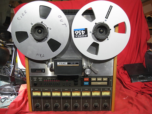 Vintage TEAC 80-8 8-track 8 channel ½ reel to reel recorder - SERVICED
