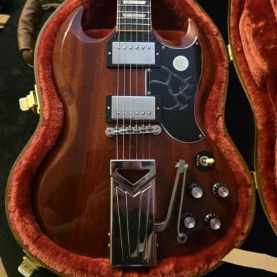 Gibson SG Standard '61 with Sideways Vibrola 2022 - Vintage Cherry image 2
