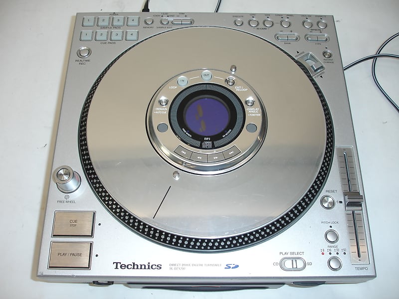 Technics SL-DZ1200 Digital DJ CD Player/Turntable with Back-lit