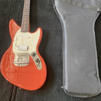Fender Kurt Cobain Jag-Stang Fiesta Red #MX21547451 (7lbs, 9.8oz) image 2